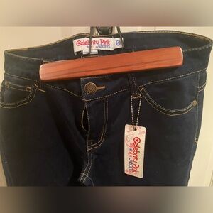 (NWT) CELEBRITY PINK JEANS/JEGGINGS SIZE 9 INDIGO BLUE (BRAND NEW WITH TAGS)